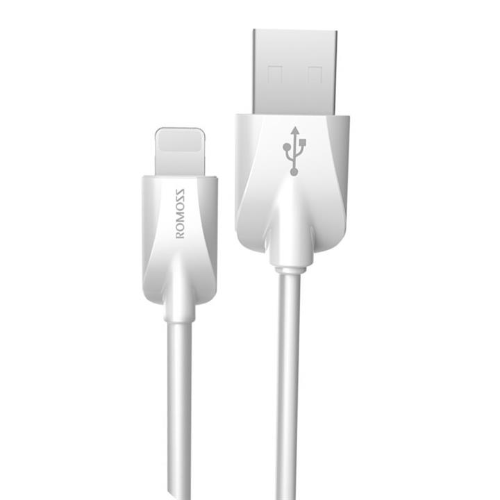 کابل تبدیل USB به لایتنینگ روموس مدل CB128 طول 1 متر ROMOSS CB128 USB To Lightining Cable 1m